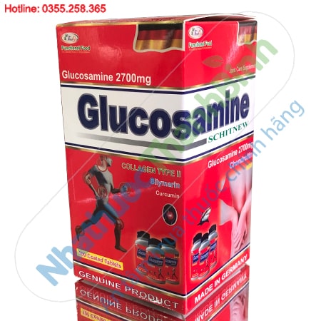 Glucosamine Schitnew 2700mg viên uống bổ khớp nhập khẩu Đức
