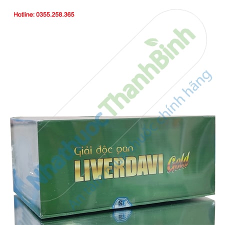 Liverdavi Gold sản phẩm hỗ trợ giải độc gan, bảo vệ gan
