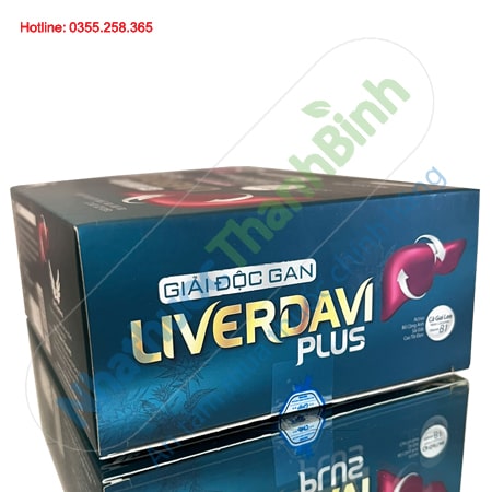 Giải độc gan Liverdavi Plus hỗ trợ thanh nhiệt, giải độc gan