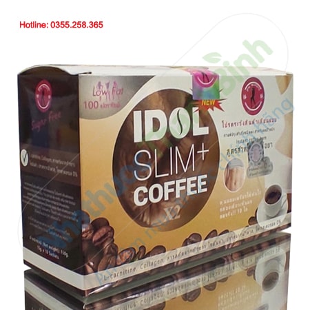 Idol Slim Coffee X2 cà phê giảm cân chính hãng Thái Lan