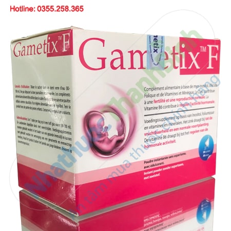 Thuốc Gametix F hỗ trợ điều trị vô sinh hiếm muộn ở nữ giới