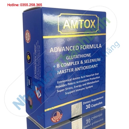 Amtox tăng cường sức khỏe tim mạch, bảo vệ cơ thể