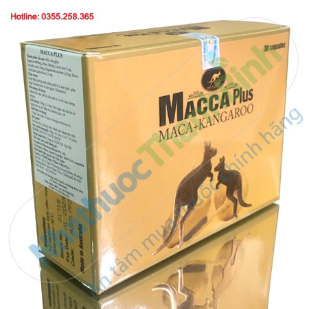 Macca Plus hỗ trợ tăng cường sinh lý nam giới