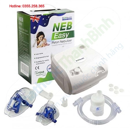 Máy xông khí dung BioHealth NEB Easy hỗ trợ điều trị các bệnh về đường hô hấp