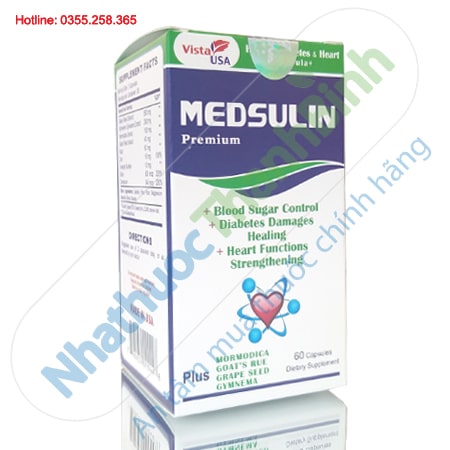 Medsulin Hỗ trợ ổn định đường huyết