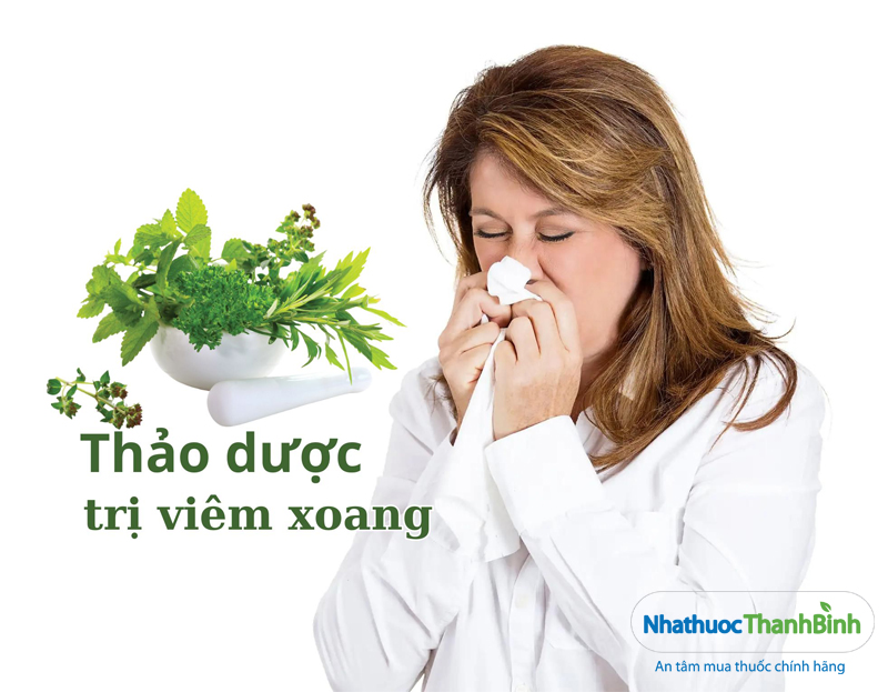 Xông mũi bằng các loại thảo mộc như cam thảo gừng bạc hà giúp cải thiện tình trạng viêm xoang đang kể
