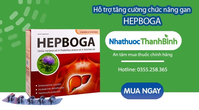Mua Hepboga chính hãng tại Nhà thuốc Thanh Bình