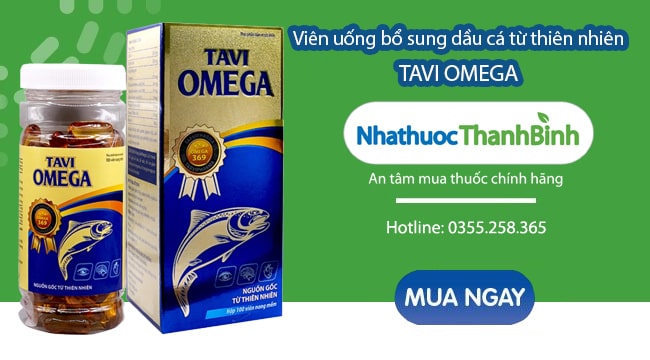 Mua Tavi Omega chính hãng tại Nhà thuốc Thanh Bình