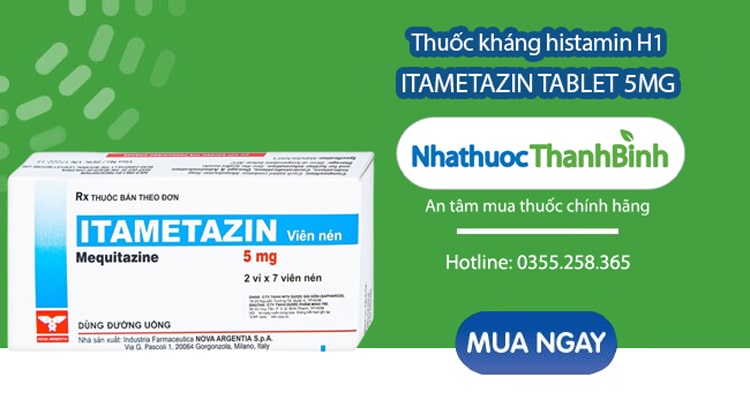 Mua Thuốc Itametazin chính hãng tại Nhà thuốc Thanh Bình
