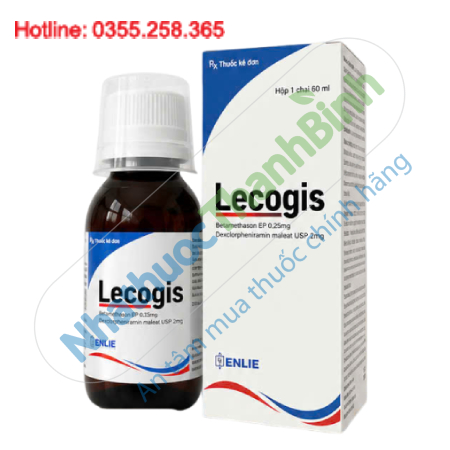 Lecogis Siro hỗ trợ kiểm soát hiệu quả các triệu chứng dị ứng