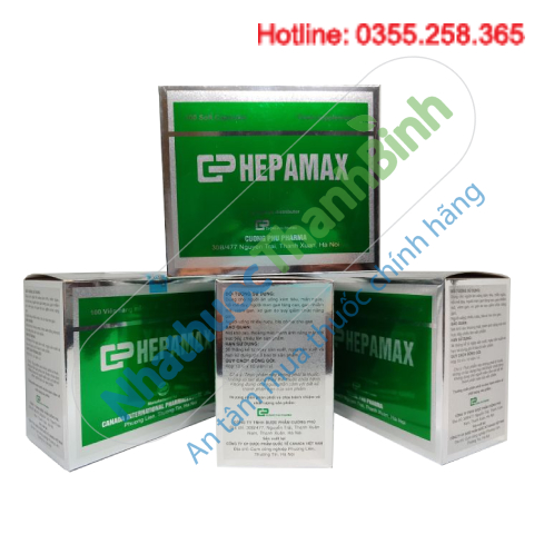 CP Hepamax Viên uống hỗ trợ chức năng gan & giải độc gan