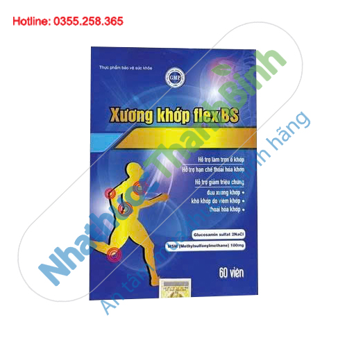 Xương khớp FlexBS hỗ trợ làm trơn ổ khớp hạn chế thoái hóa khớp