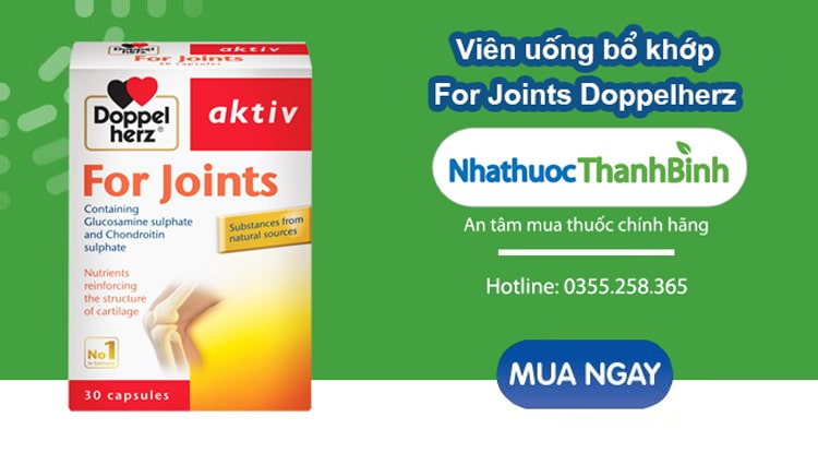 Mua For Joints chính hãng tại Nhà thuốc Thanh Bình