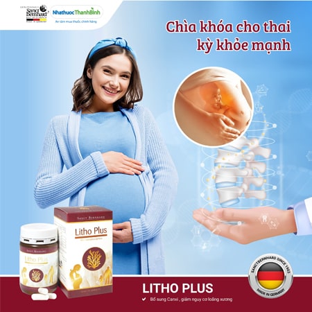 Litho Plus hộp 30, 60 viên bổ sung canxi phòng ngừa loãng xương