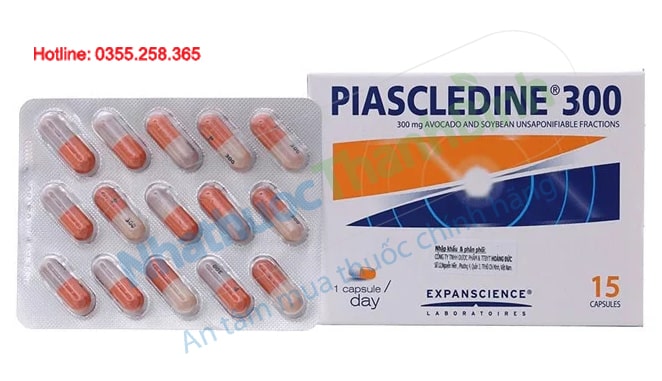 Thuốc Piascledine 300mg Hyphens trị viêm xương khớp hông, khớp gối