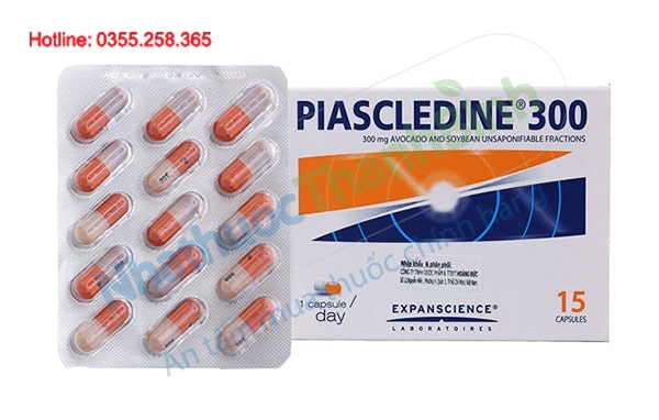 Thuốc Piascledine 300mg hộp 15 viên điều trị thoái hóa khớp