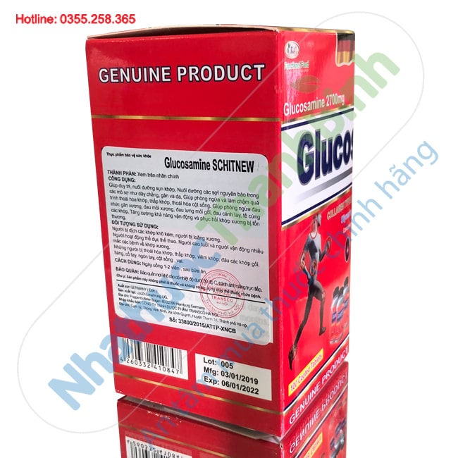 Viên uống bổ khớp Schitnew Glucosamine 2700mg
