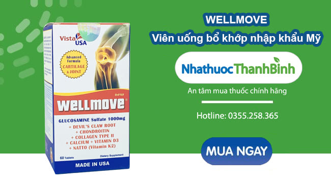 Mua thuốc Wellmove chính hãng tại Nhà thuốc Thanh Bình