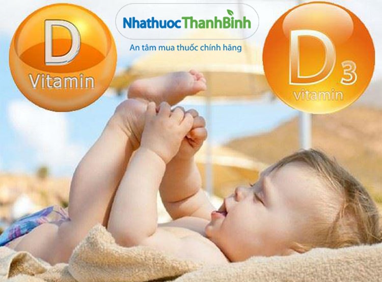 Infant-D bổ sung Vitamin D3 cho trẻ giúp hệ xương răng chắc khỏe