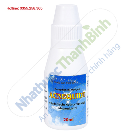 Thuốc Acnequidt 20ml điều trị mụn trứng cá