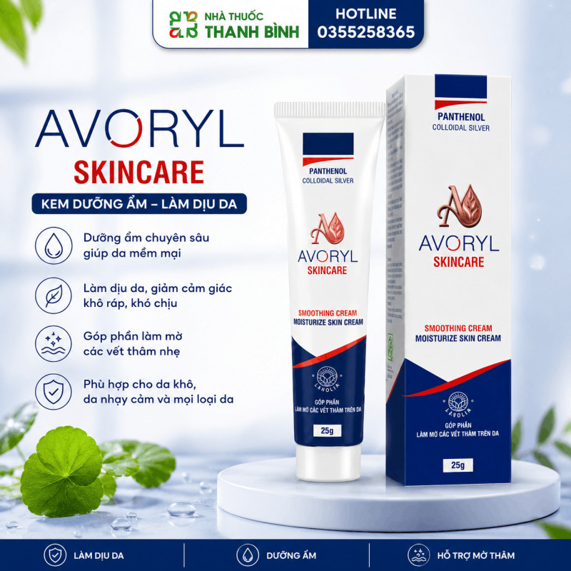 Mua Avoryl Skincare chính hãng tại Nhà thuốc Thanh Bình