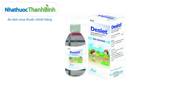 Thuốc Deslet (Desloratadine) lọ 60ml