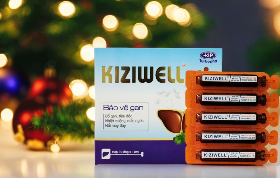 Kiziwell hỗ trợ thanh nhiệt mát gan tăng cường chức năng gan