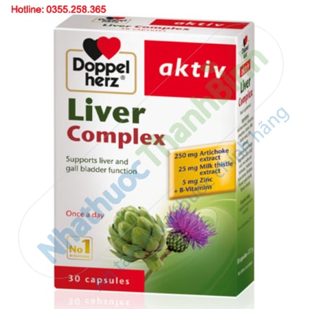 Liver Complex – Bổ gan, hỗ trợ giải độc, lợi mật, hạ men gan