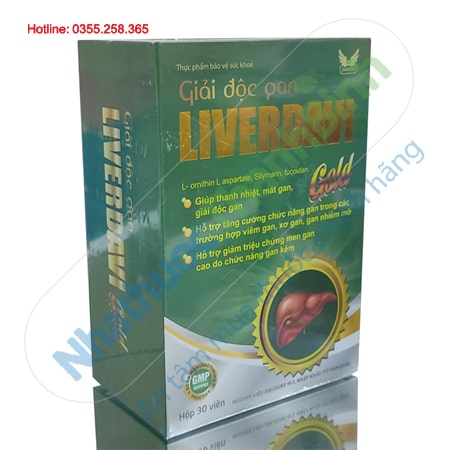 Liverdavi Gold sản phẩm hỗ trợ giải độc gan, bảo vệ gan