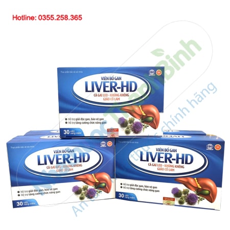 Liver - HD hỗ trợ bảo vệ thanh nhiệt tăng cường chức năng gan