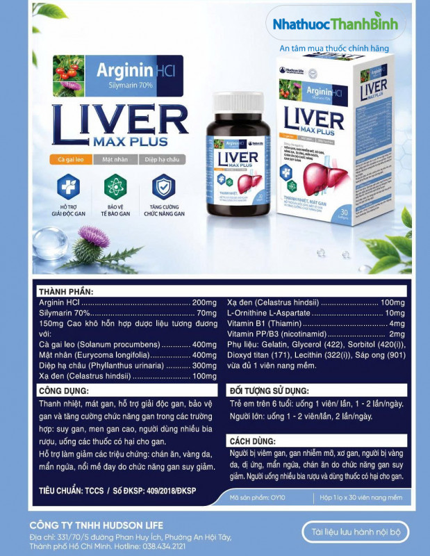 Liver Max Plus hỗ trợ giải độc gan, tăng cường chức năng gan cho người thường xuyên uống bia rượu