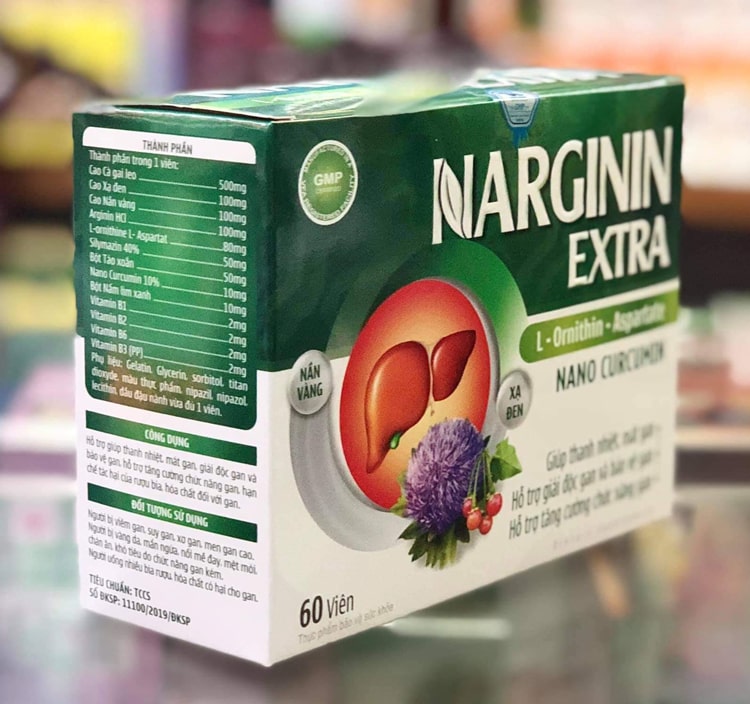 Thực phẩm bảo vệ sức khỏe Narginin Extra