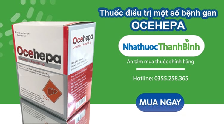Mua thuốc Ocehepa chính hãng tại Nhà thuốc Thanh Bình