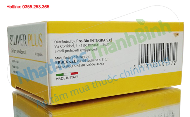 Siliver plus - Giải Độc Gan, Hạ Men Gan