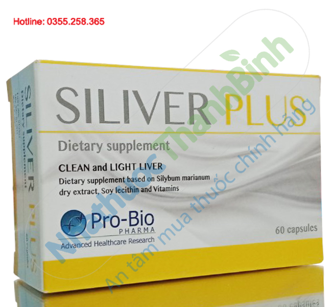 Siliver Plus - Bổ gan, tăng cường chức năng gan