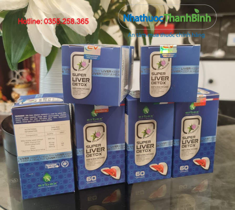 Super Liver Detox dùng cho người thường xuyên dùng nhiều bia rượu