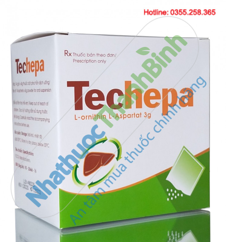 Techepa hỗ trợ điều trị gan nhiễm mỡ, xơ gan, viêm gan hiệu quả