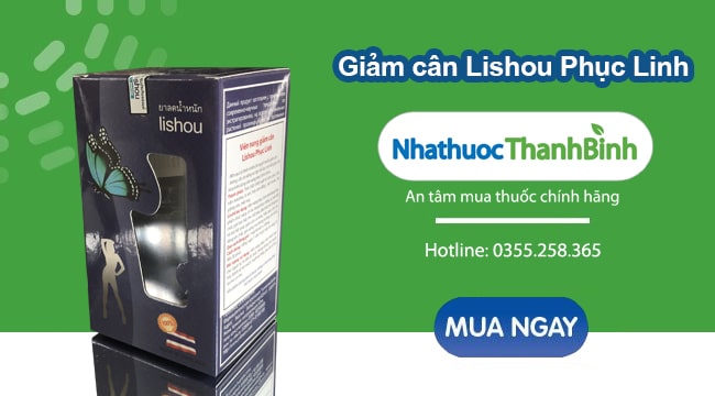 Mua giảm cân Lishou Thái Lan chính hãng tại Nhà thuốc Thanh Bình
