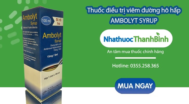 Mua Thuốc Ambolyt chính hãng tại Nhà thuốc Thanh Bình
