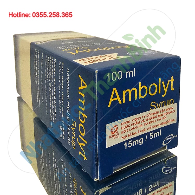 Siro ho Ambolyt chai 100ml