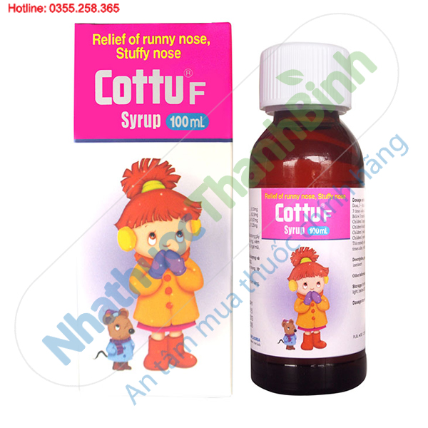 Siro Cottu F Siro 100ml