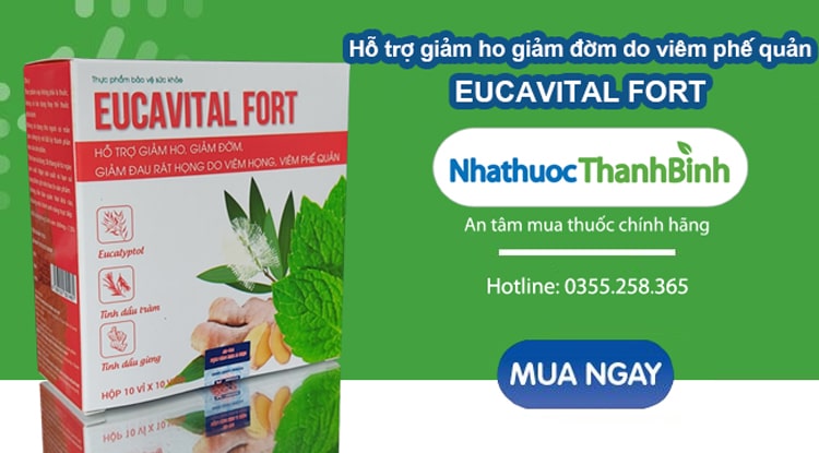 Mua Eucavital Fort chính hãng tại Nhà thuốc Thanh Bình