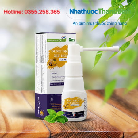 Xịt Họng Bạch Mai – Giải Pháp Làm Sạch Họng Và Hỗ Trợ Giảm Khó Chịu Vùng Họng
