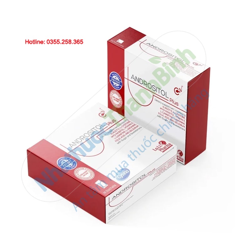 Andrositol Plus hỗ trợ sinh sản chuyên sâu cho nam giới