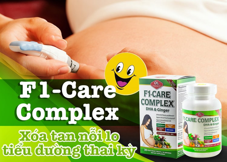 F1 Care Complex rất tốt trong phòng ngừa tiểu đường thai kỳ