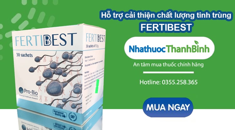 Mua Fertibest chính hãng tại Nhà thuốc Thanh Bình