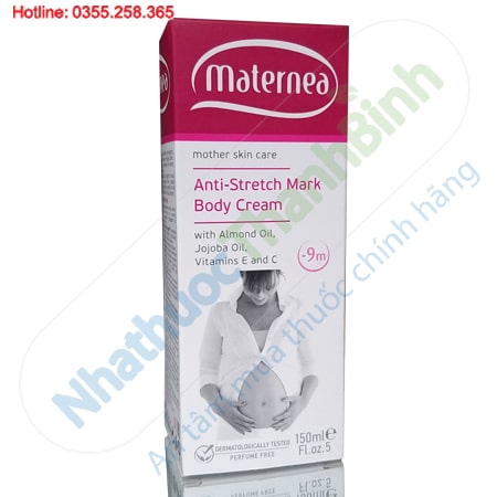 Maternea Anti-Stretch Mark Body Cream chống rạn da cho bà bầu