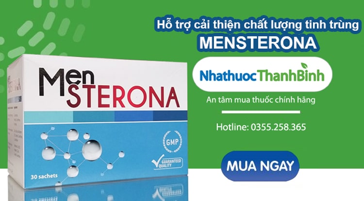 Mua Mensterona chính hãng tại Nhà thuốc Thanh Bình