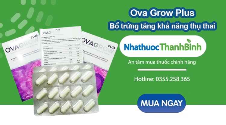 Mua Ova Grow Plus chính hãng tại Nhà thuốc Thanh Bình