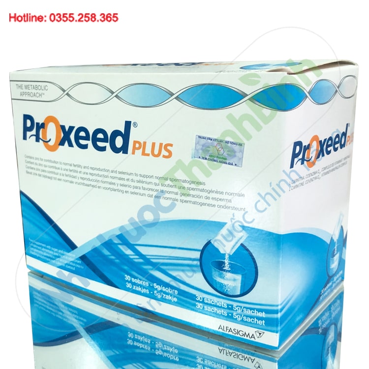 Thực phẩm bảo vệ sức khỏe Proxeed Plus hộp 30 gói nhập khẩu Ý